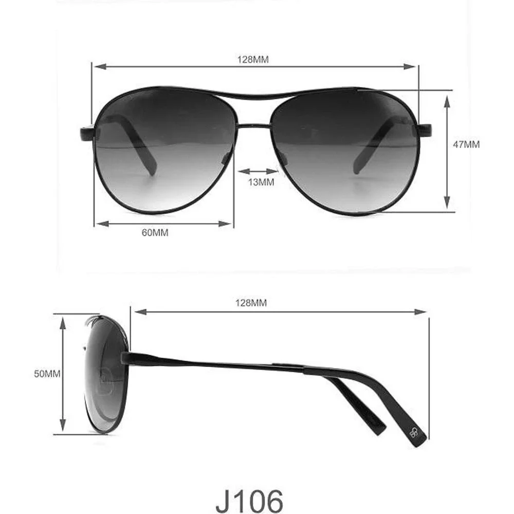 Jessica Simpson Womens J106 Metal Aviator Pilot Sunglasses with UV400 Protection